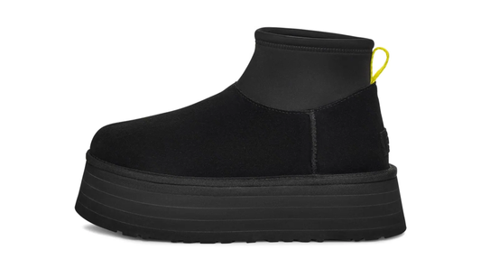 UGG Classic Mini Dipper Boot 'Black Yellow'