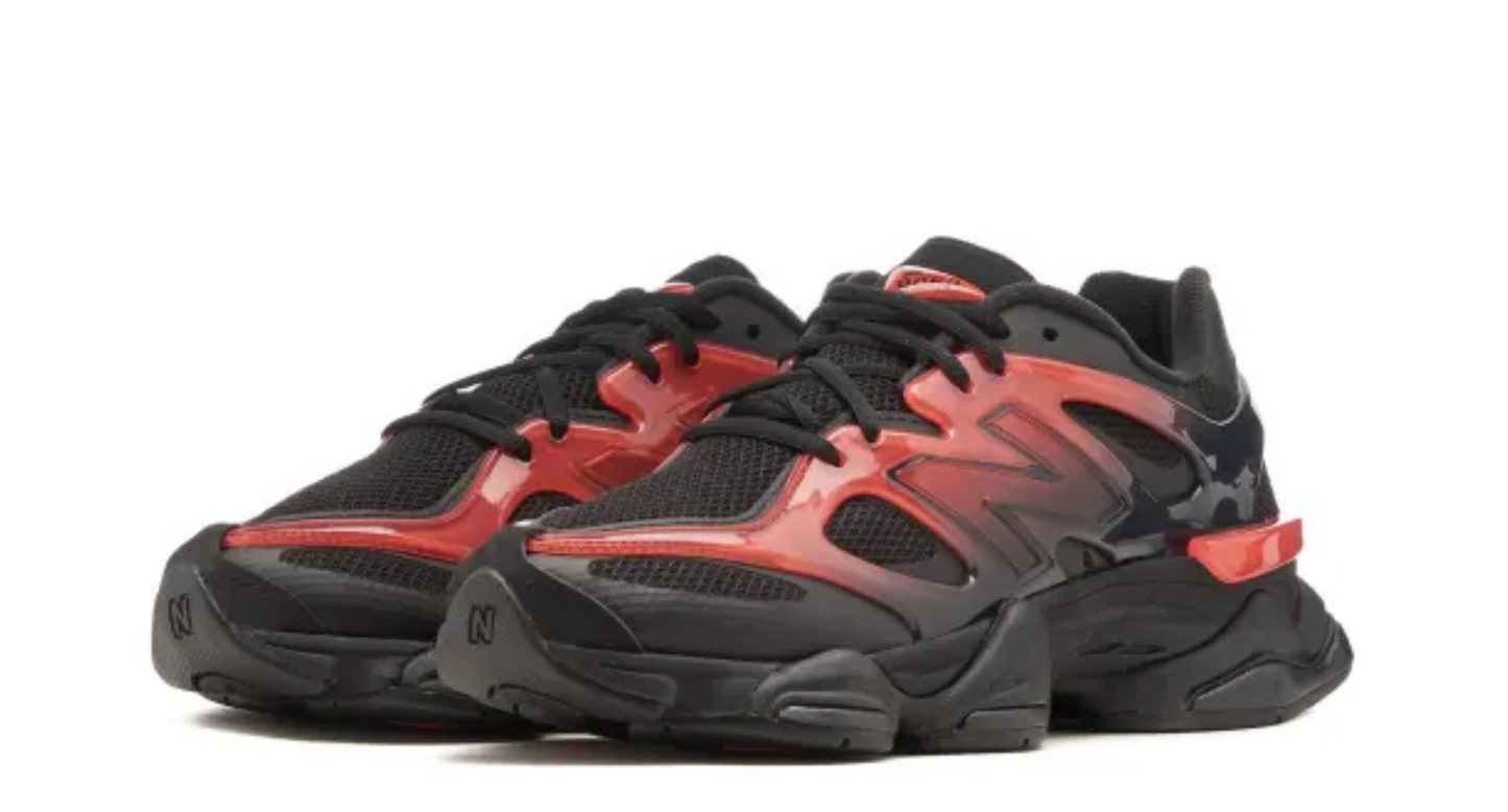 New Balance 9060 'Black Red Gradient'
