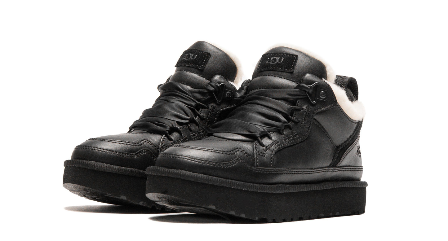 UGG Lowmel 'Black Leather'