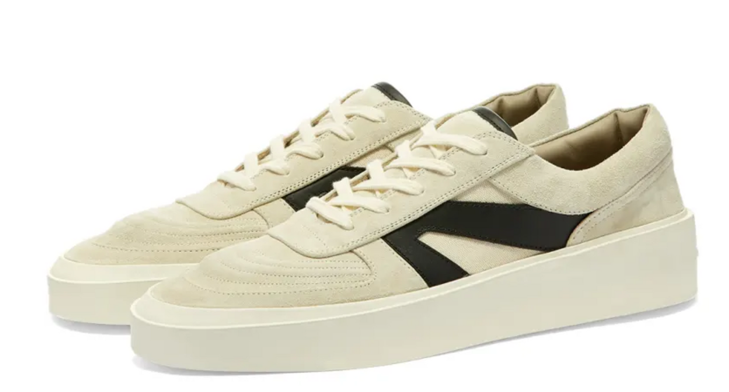 Fear of God Skate Low 'Bone Black'