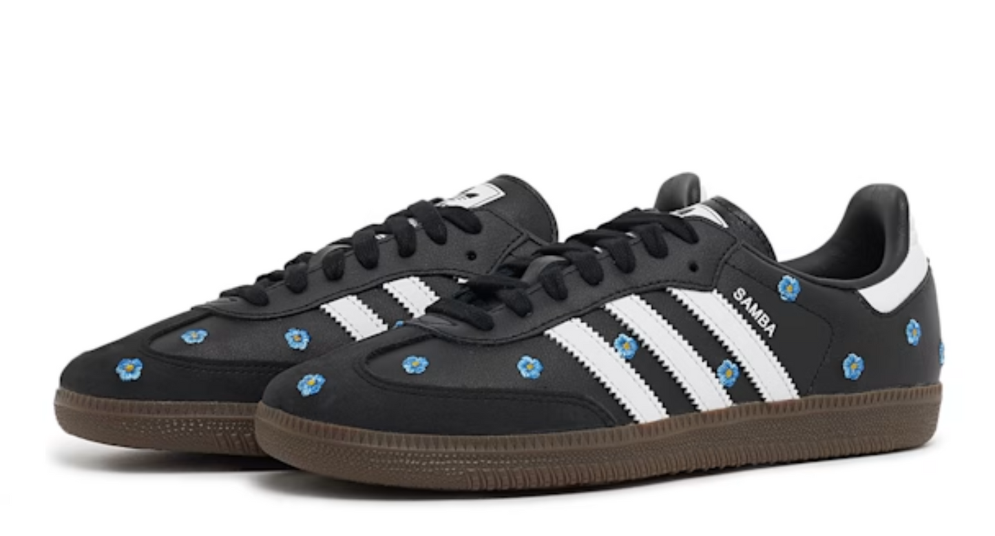 Adidas Samba OG 'Light Blue Floral Core Black'