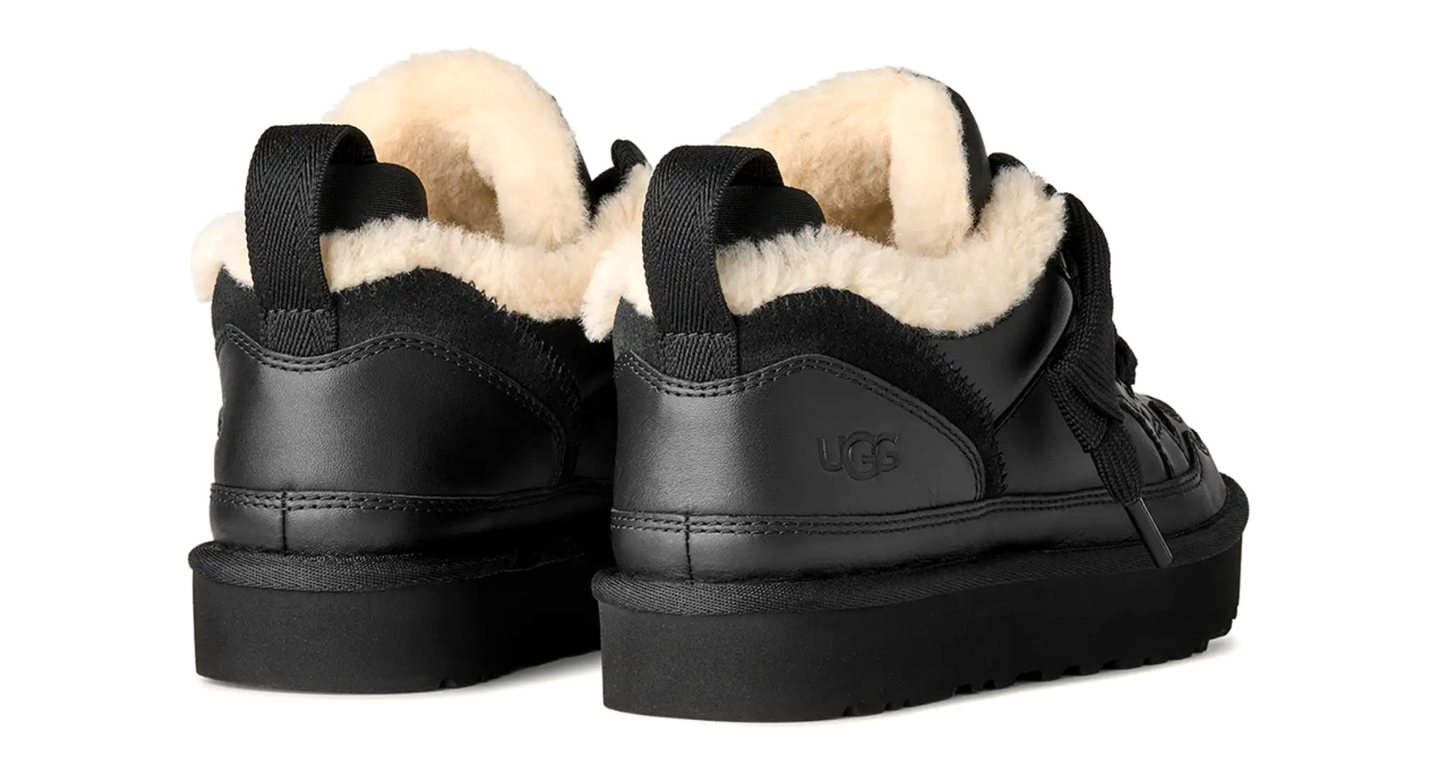UGG Lowmel 'Black Leather'