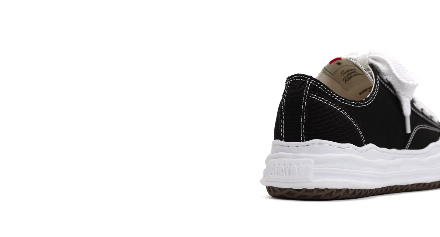 Maison Mihara Yasuhiro Hank OG Sole Canvas Low 'Black'