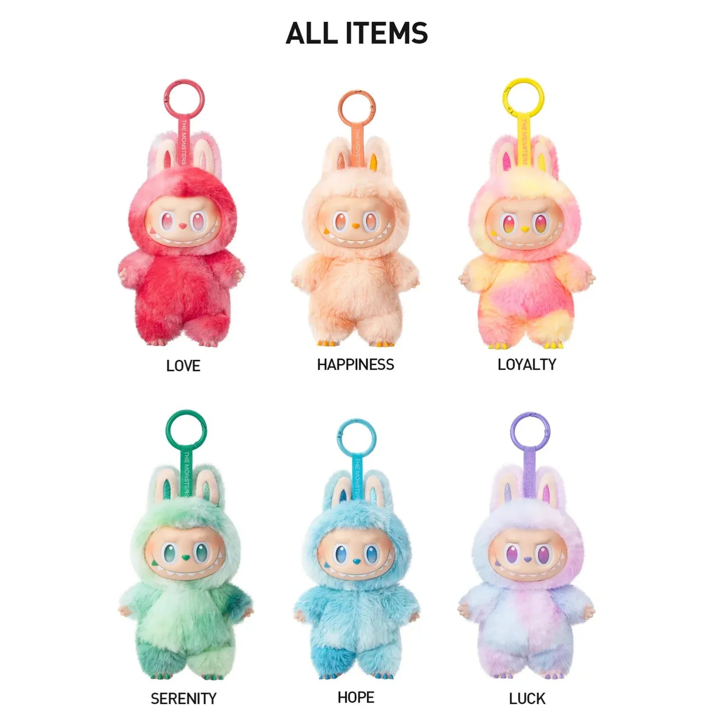 Pop Mart Labubu The Monsters Big into Energy Series Vinyl Plush Pendant Single Blind Box