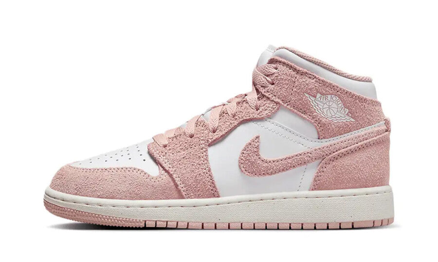 GS Nike Air Jordan 1 Mid 'Legend Pink'