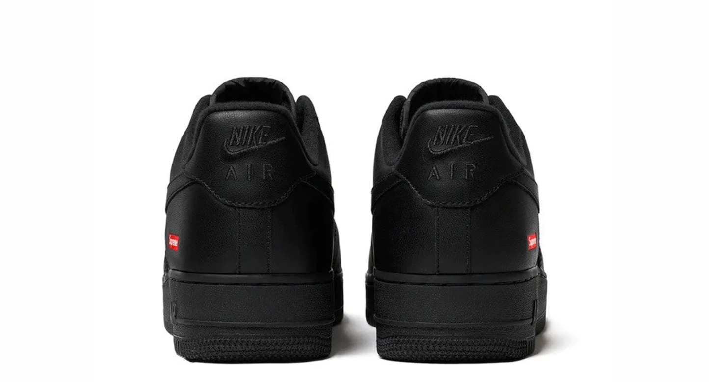 Nike Air Force 1 Low Supreme 'Black'