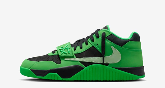 Nike Jordan Jumpman Jack CJ1 T-Rexx Travis Scott 'Green Spark'