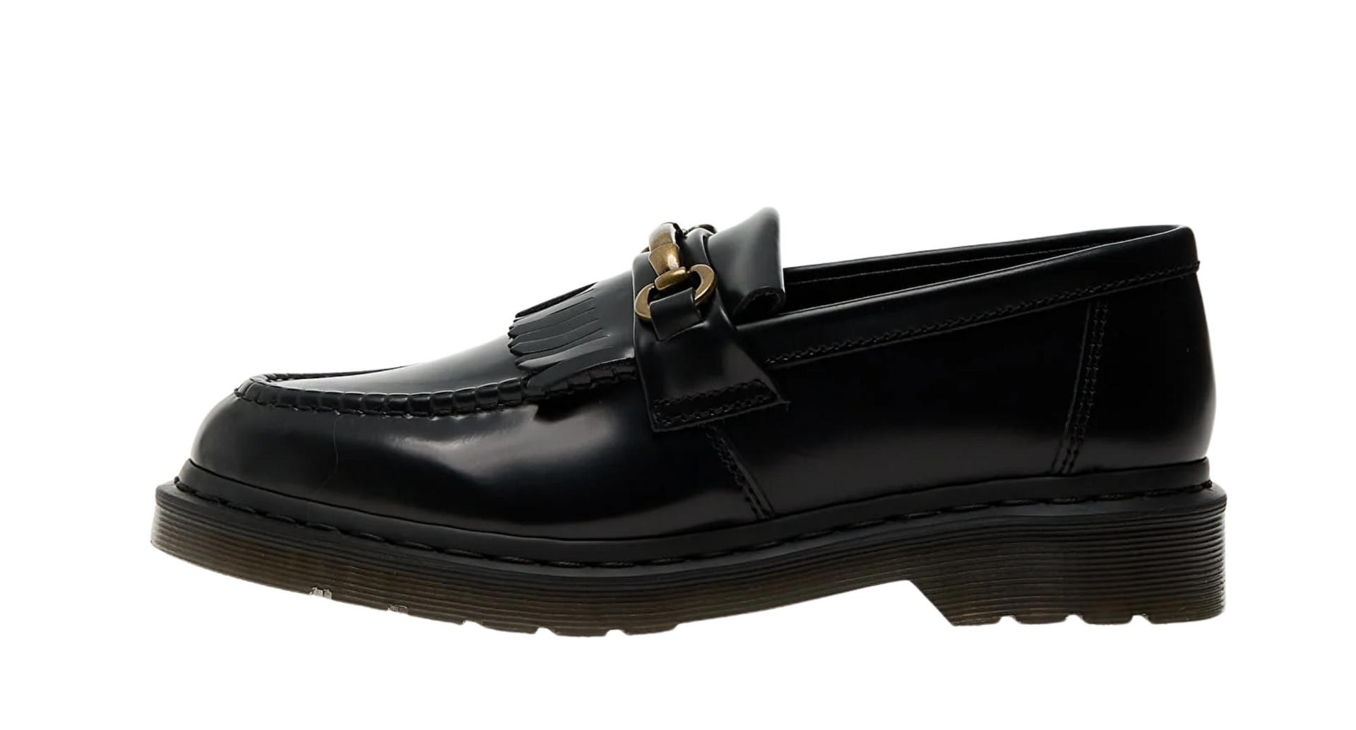 Dr. Martens Adrian Snaffle 'Black Polished Smooth' – Solecastle