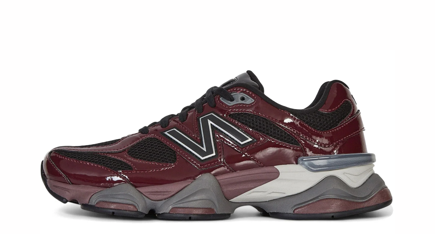 New Balance 9060 'Patent Burgundy'