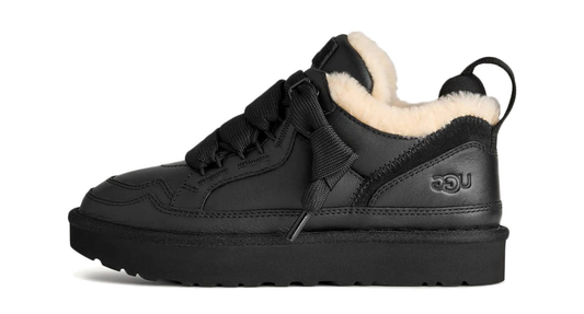 UGG Lowmel 'Black Leather'