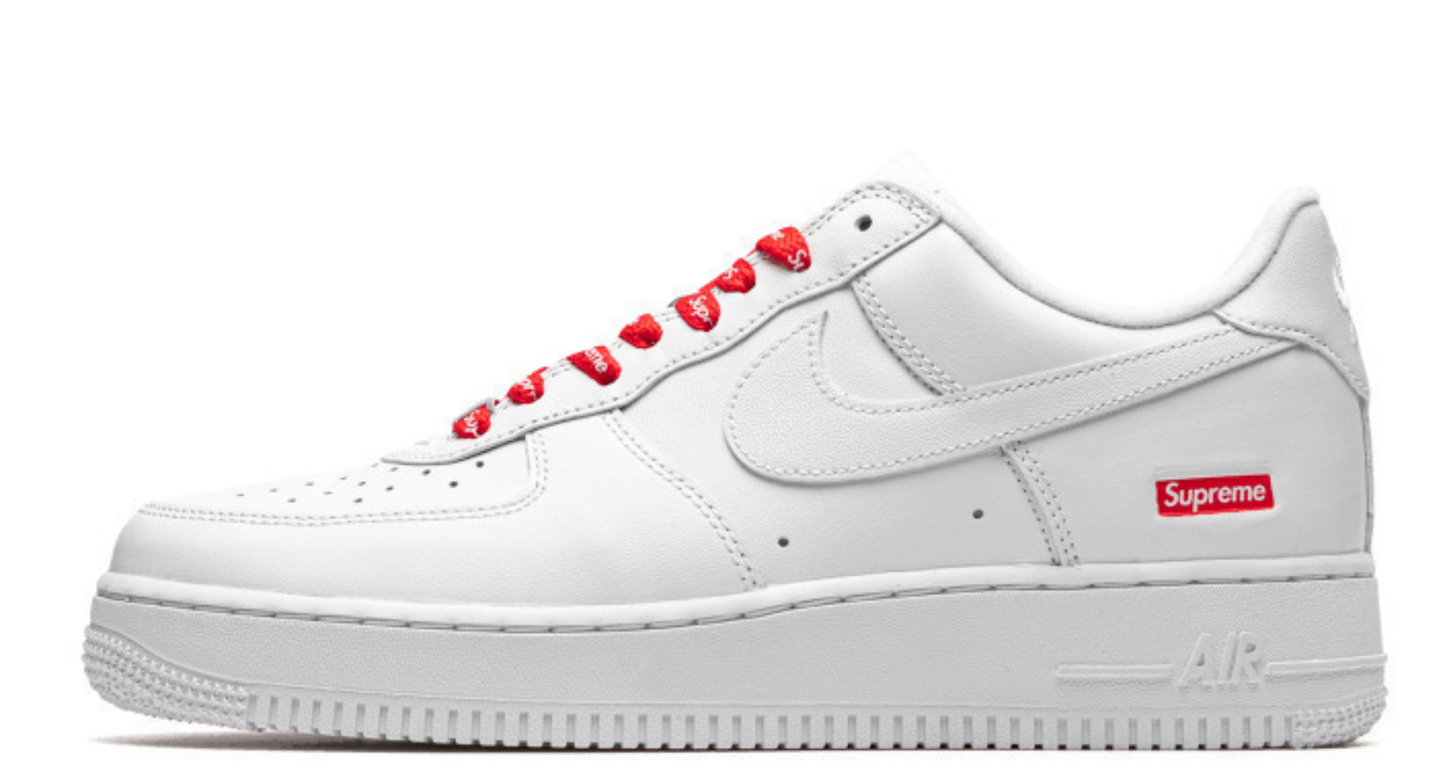 Nike Air Force 1 Low Supreme 'White'