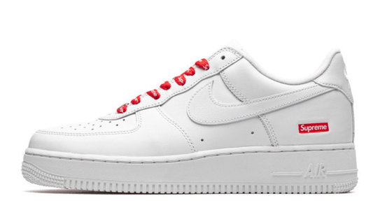 Nike Air Force 1 Low Supreme 'White'