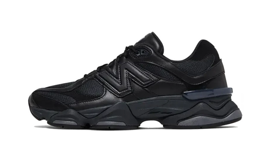 New Balance 9060 'Triple Black Leather'