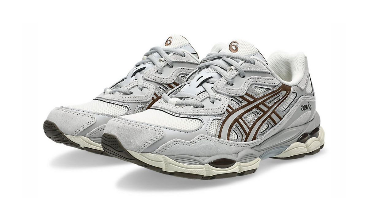 ASICS Gel-NYC 'Cream Cement Grey Brown'