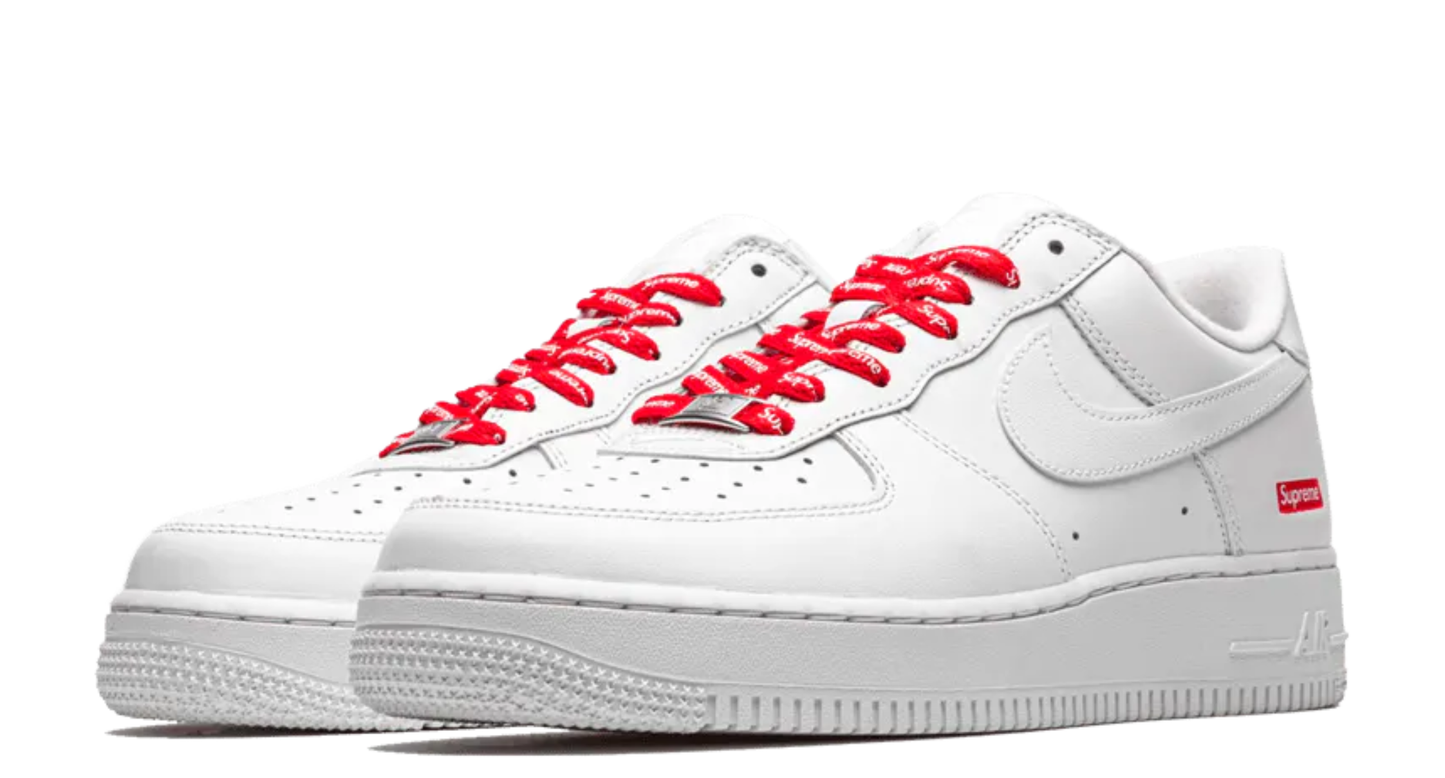Nike Air Force 1 Low Supreme 'White'