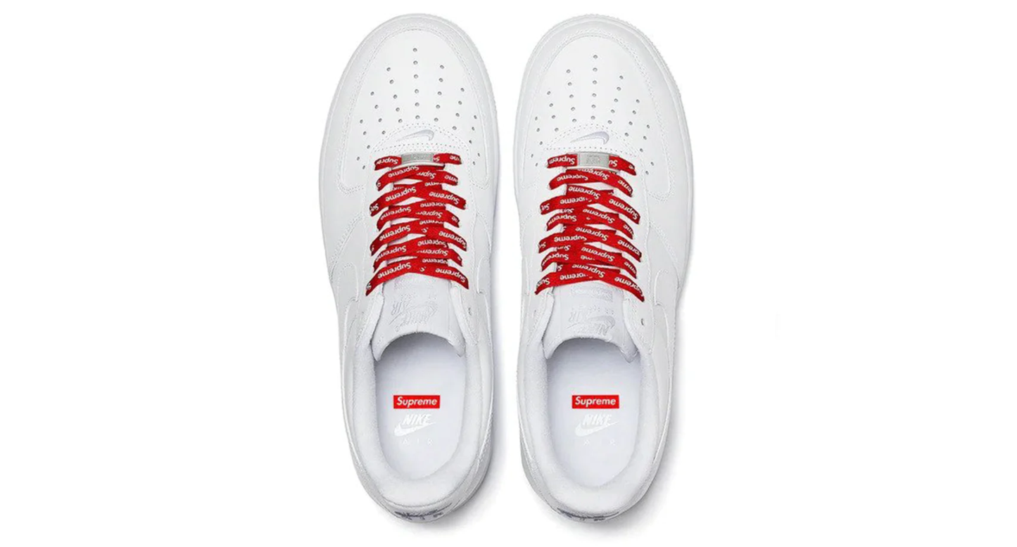 Nike Air Force 1 Low Supreme 'White'