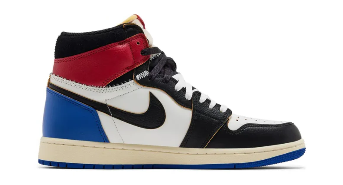 Nike Air Jordan 1 Retro High OG SP Fragment x Union LA 'Varsity Red Sport Royal'