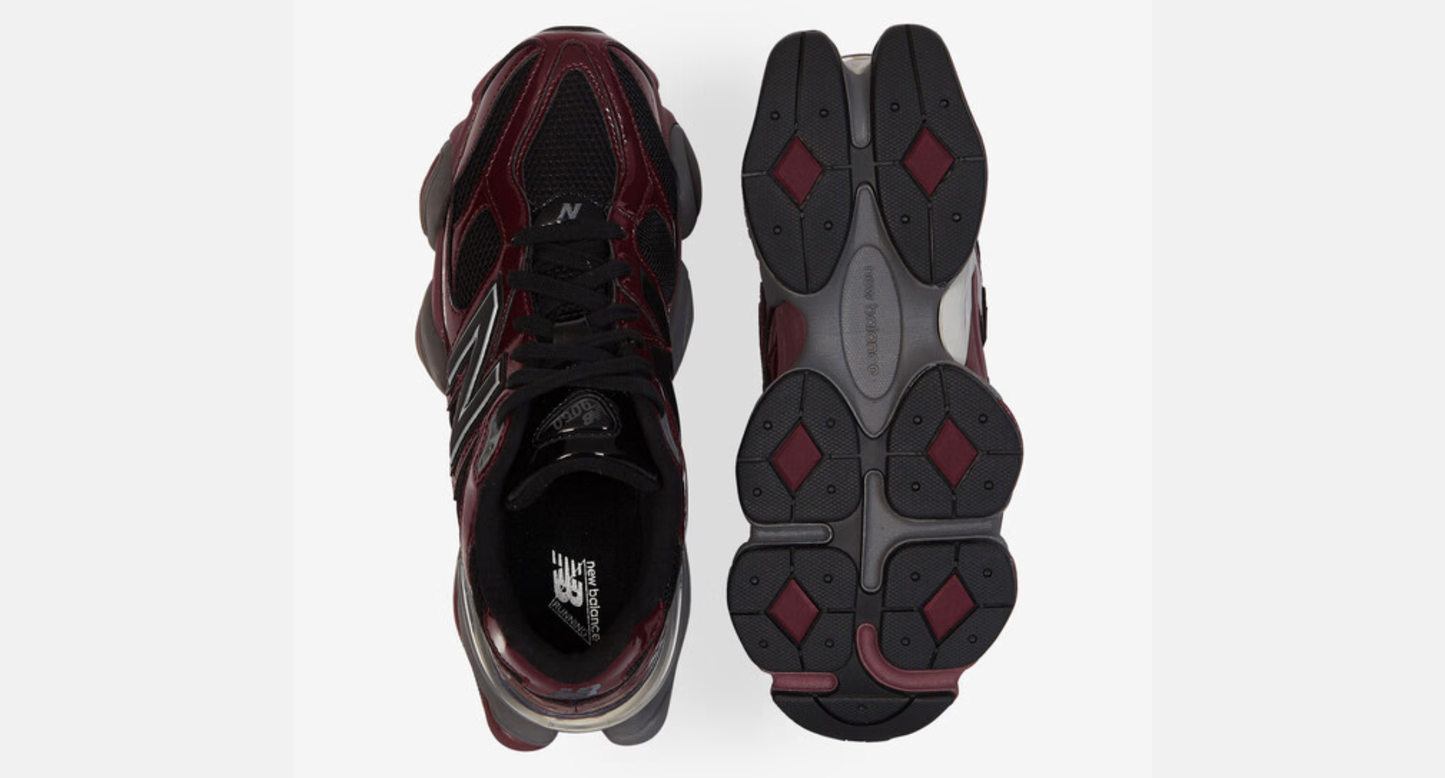 New Balance 9060 'Patent Burgundy'