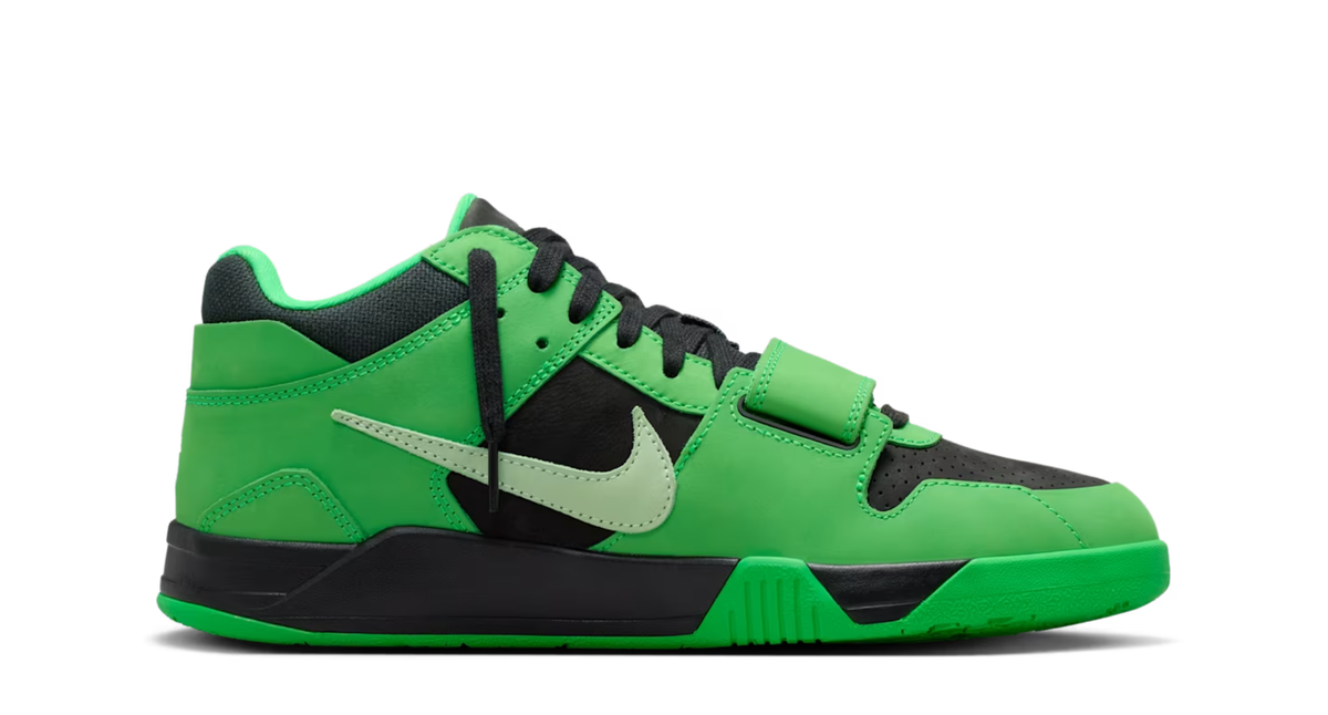 Nike Jordan Jumpman Jack CJ1 T-Rexx Travis Scott 'Green Spark'