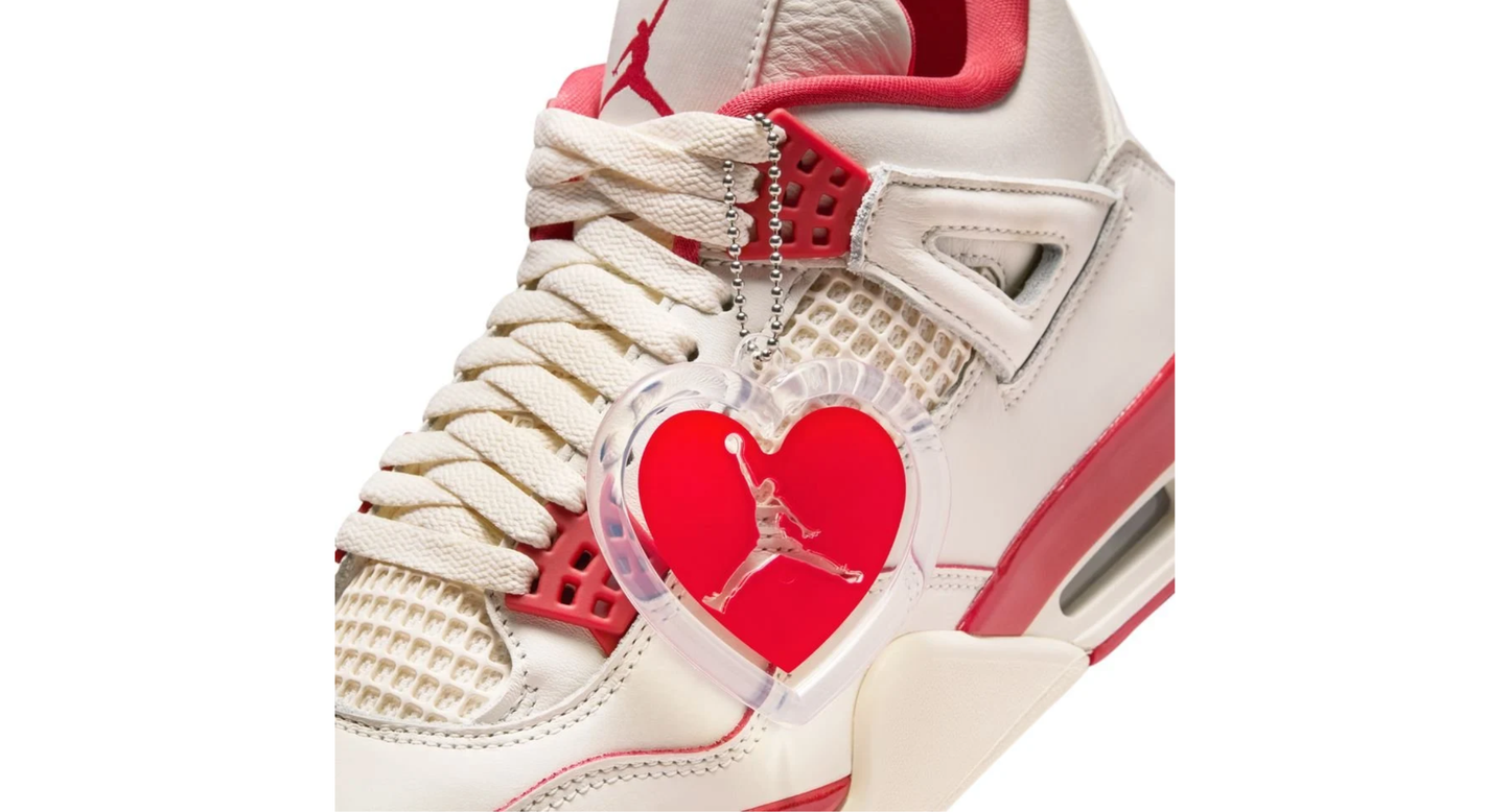 Nike Air Jordan 4 Retro 'Valentine's Day Sierra Red' (2026)