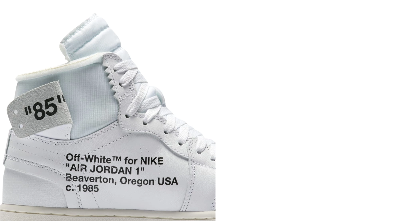 Nike Air Jordan 1 Retro High OFF WHITE Virgil Abloh Archive 'Alaska'