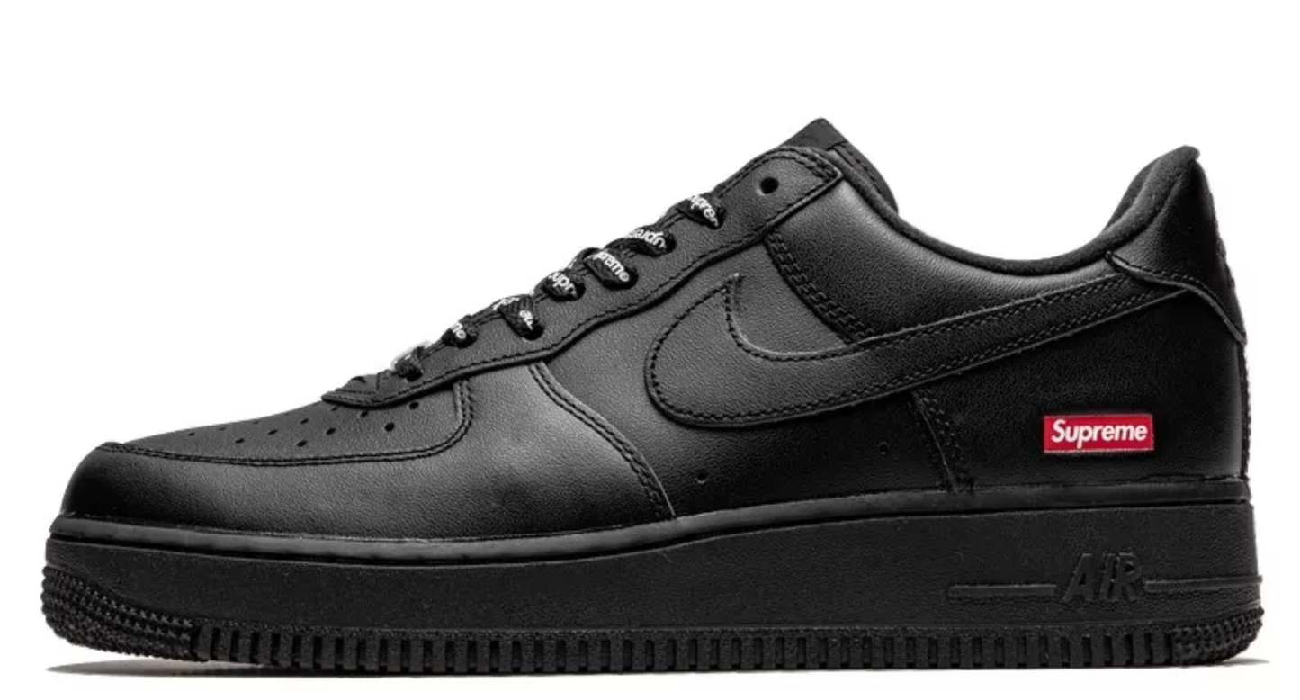 Nike Air Force 1 Low Supreme 'Black'