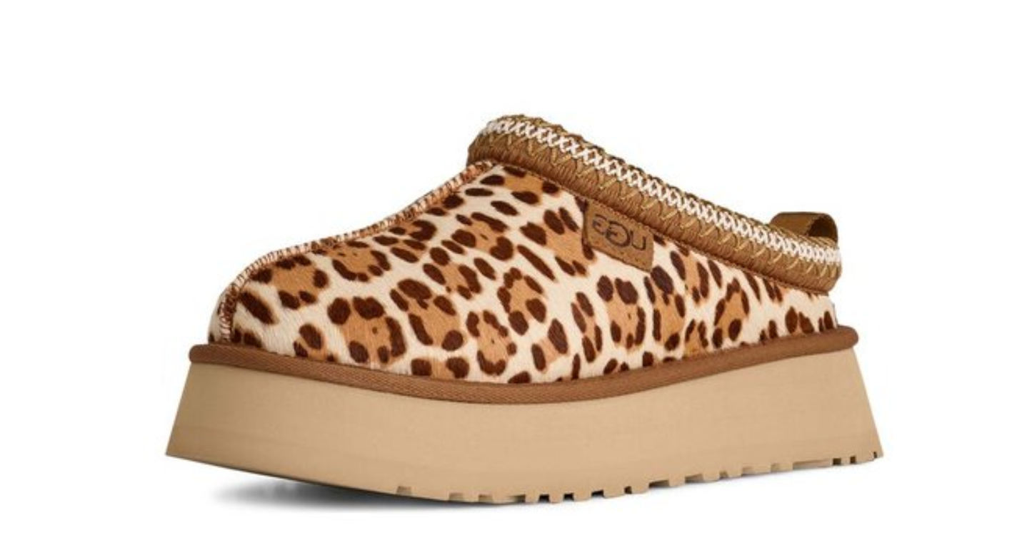 UGG Tazz Slipper 'Felicity Leopard Jasmine'