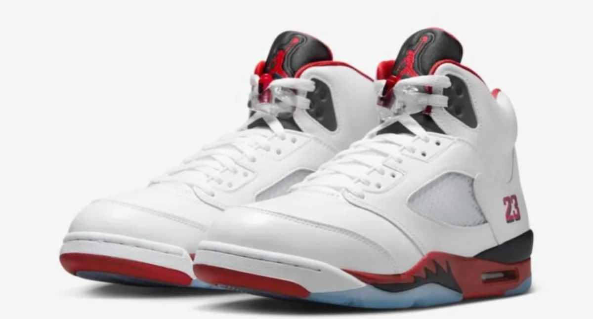 Nike Air Jordan 5 Retro 'Fire Red Black Tongue (2025)'