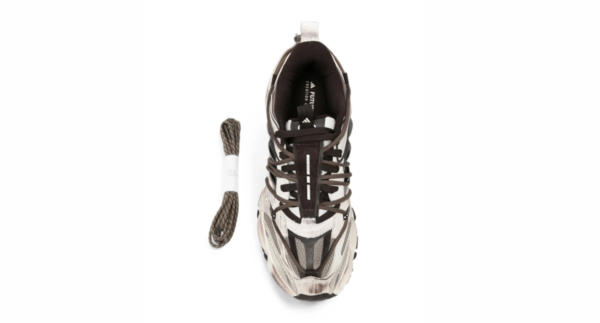 Adidas XLG Runner Deluxe 2.0 'Off White Aurora Coffee Trace Green Metallic'