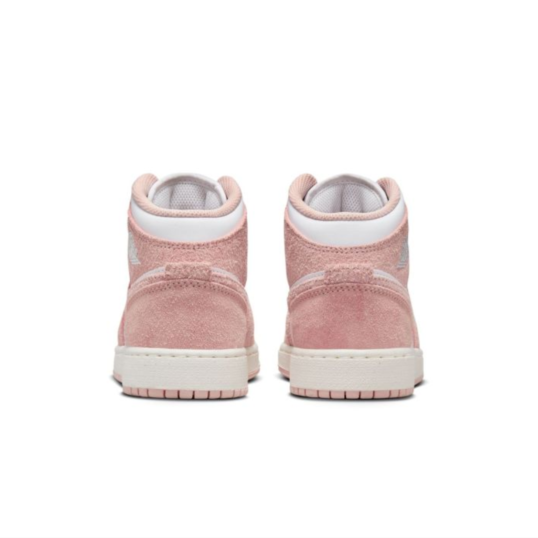 GS Nike Air Jordan 1 Mid 'Legend Pink'