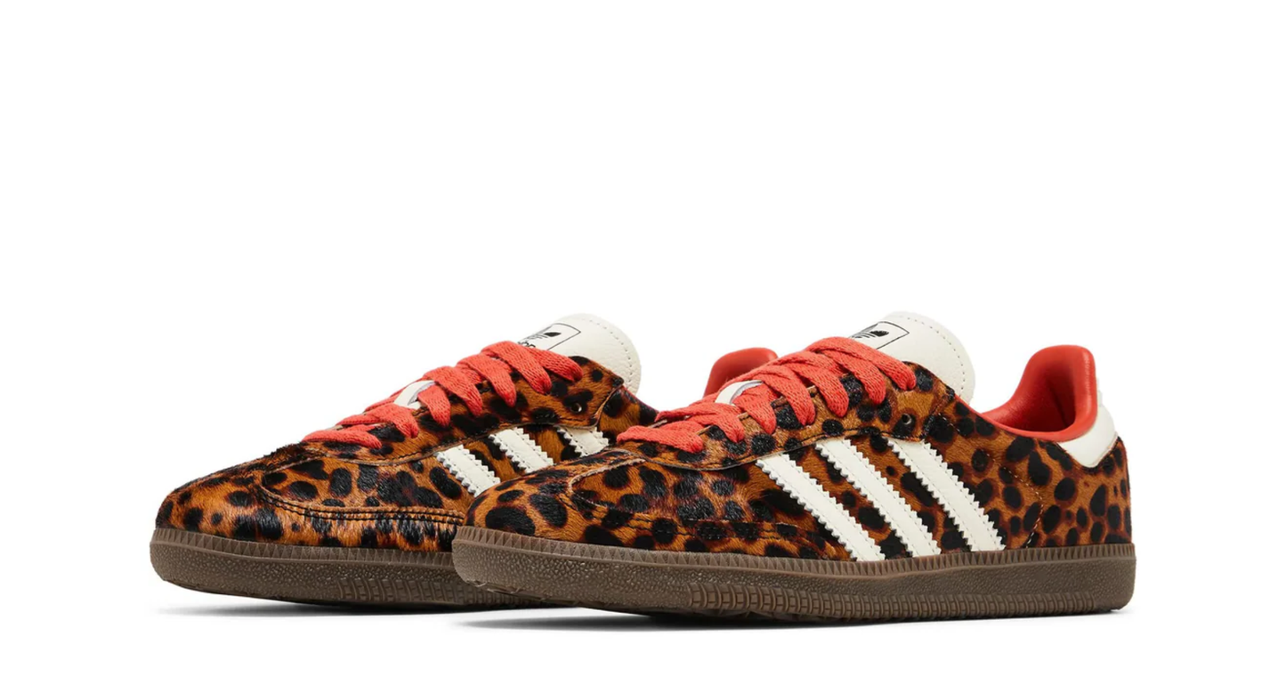 Adidas Samba OG 'Preloved Red Leopard'